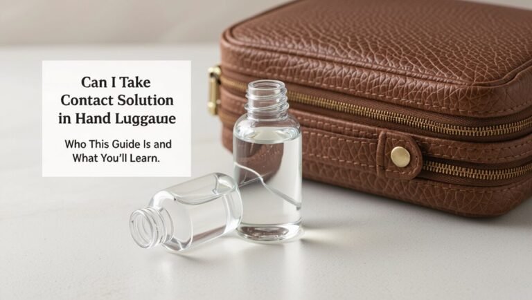 contact lens travel tips