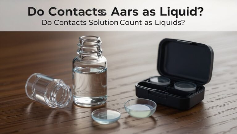 contacts not liquids solution liquid