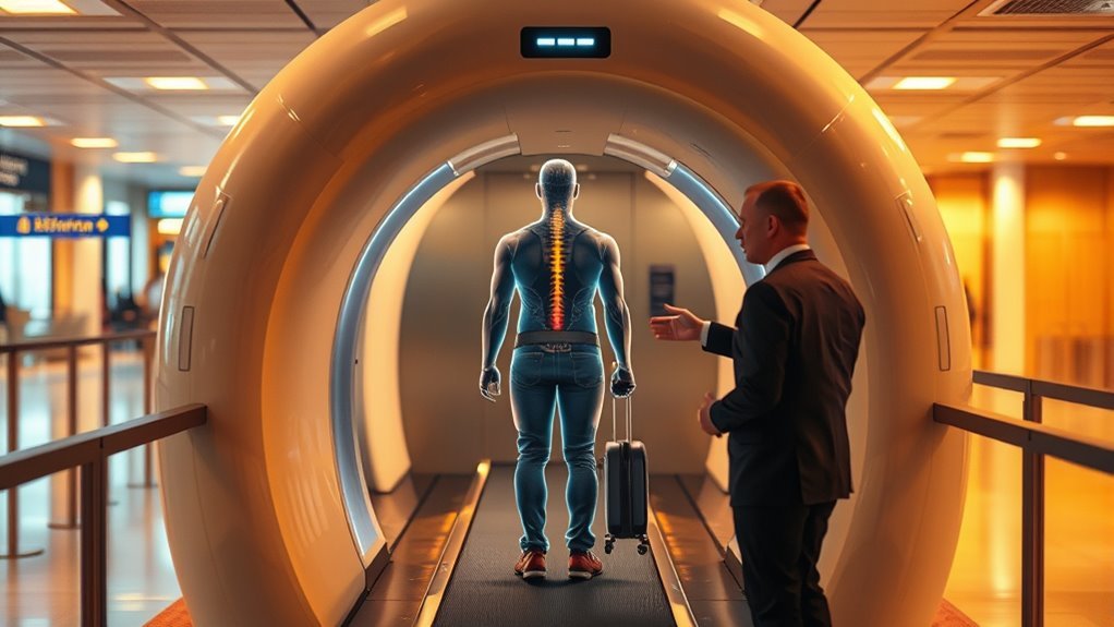 detects metals and dense materials