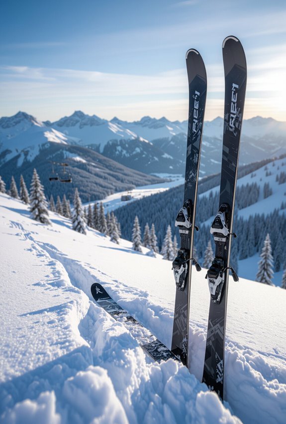 effortless skiing in paradise