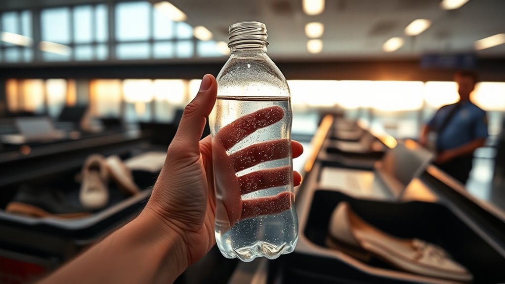 empty bottles and medical liquids