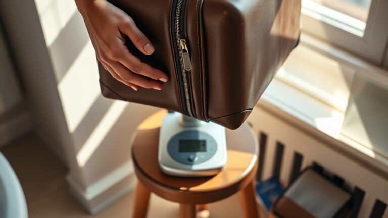 estimate luggage weight easily