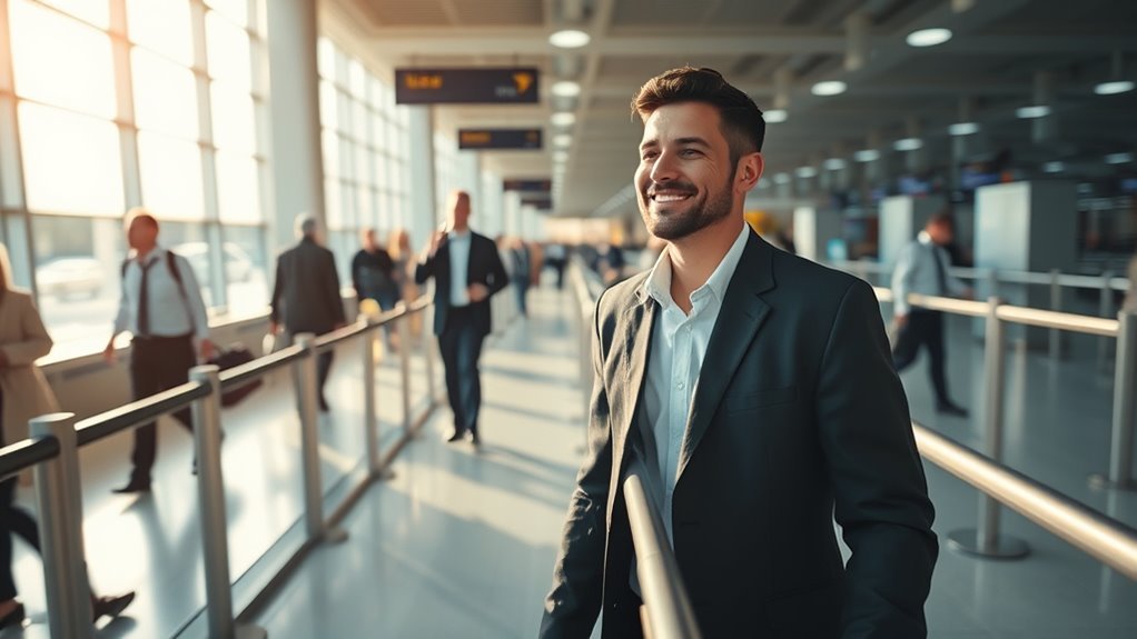 faster security and boarding