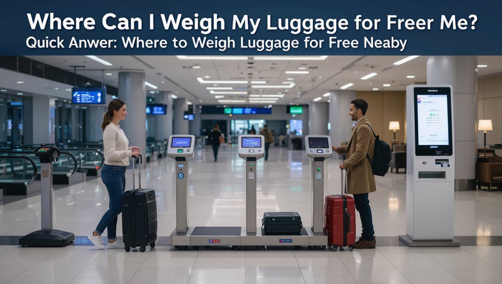 free luggage weight options