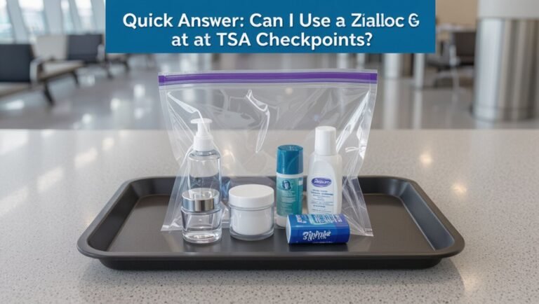 gallon ziploc allowed tsa