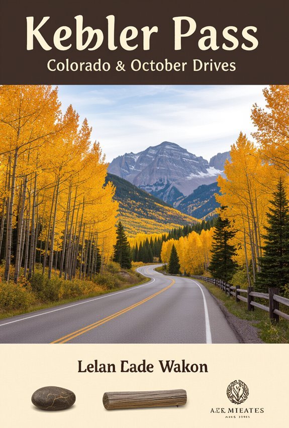 golden aspens and scenic views