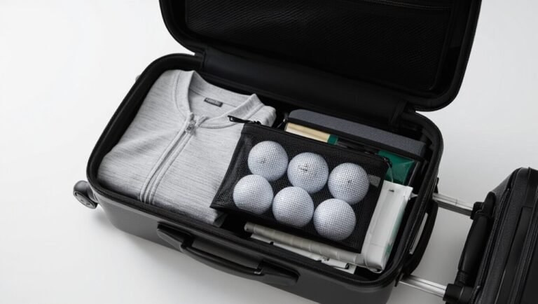 golf balls allowed carry on