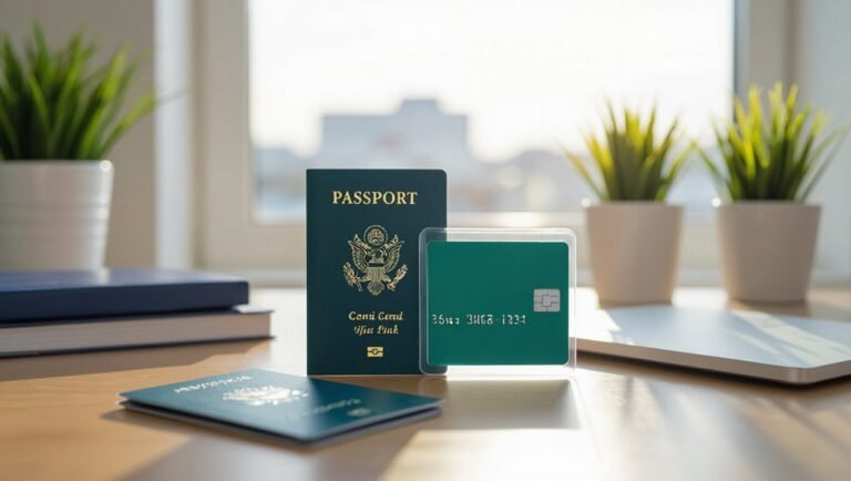 green card holder travel guide