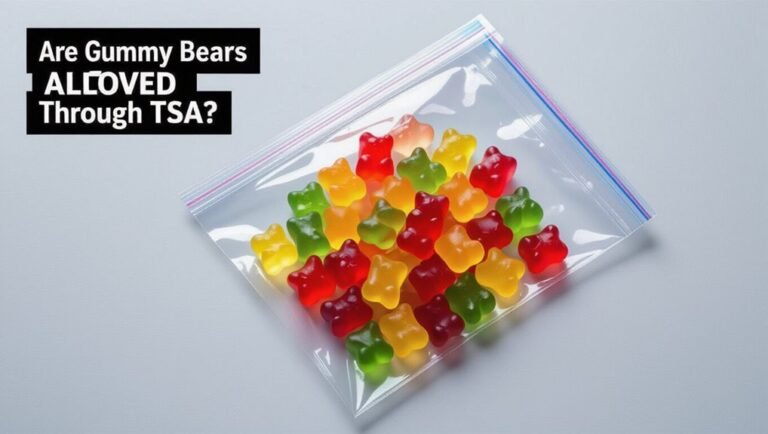 gummy bears allowed tsa