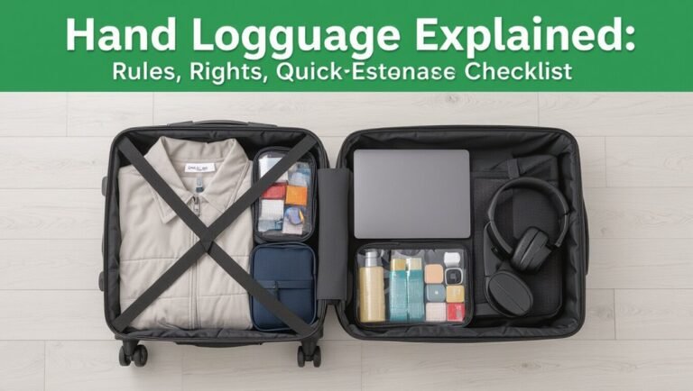 hand luggage rules explained