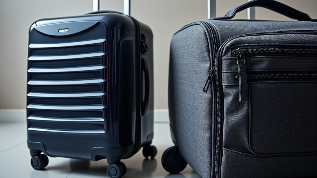 hard vs soft luggage choices