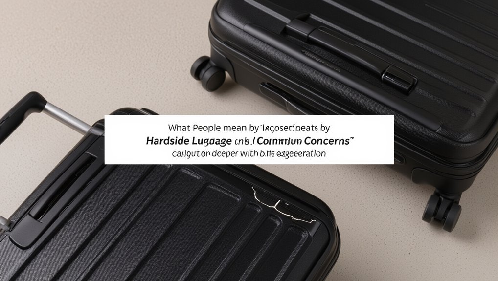 hardside luggage durability concerns