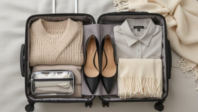 high heels permitted in carry on