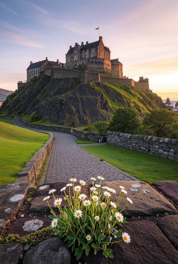 historic castle with panoramic views