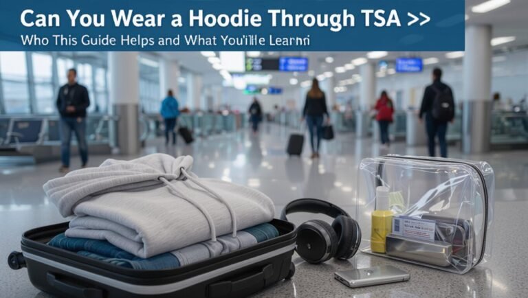 hoodie travel tsa tips