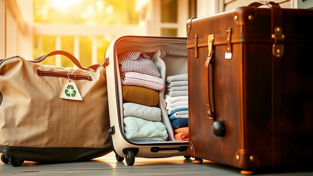 inspect clean repair luggage