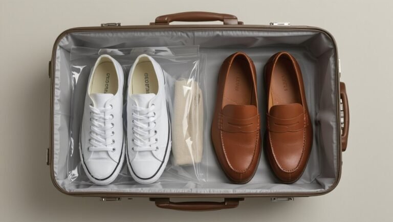 keep shoes separate clean