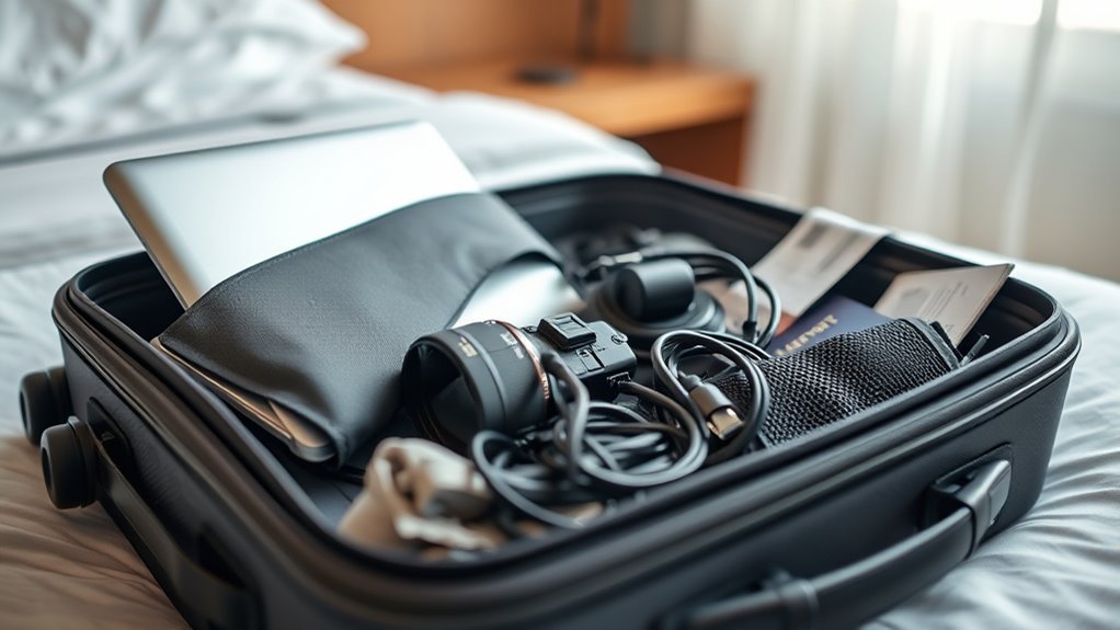 keep valuables and batteries