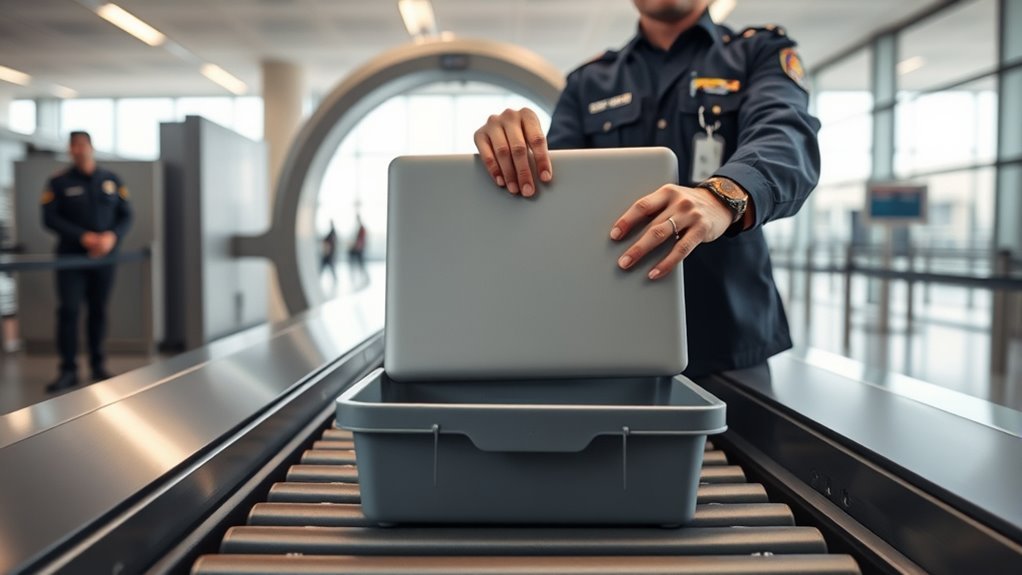 laptop and liquid procedures