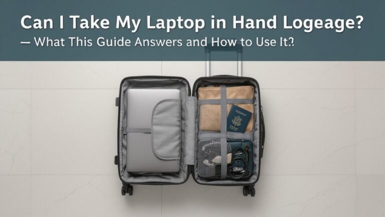 laptops in hand luggage