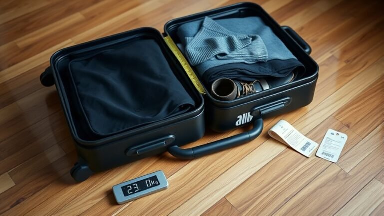 large checked suitcase recommended