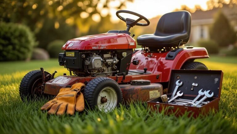 lawnmower care and upkeep