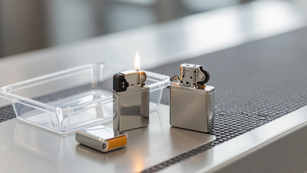 lighters allowed in carry on