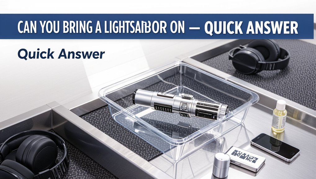 lightsaber travel restrictions apply