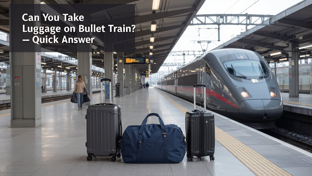luggage allowed on trains