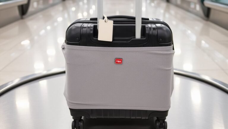 luggage covers allowed inspect easily