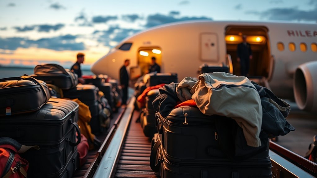 luggage moved for safety