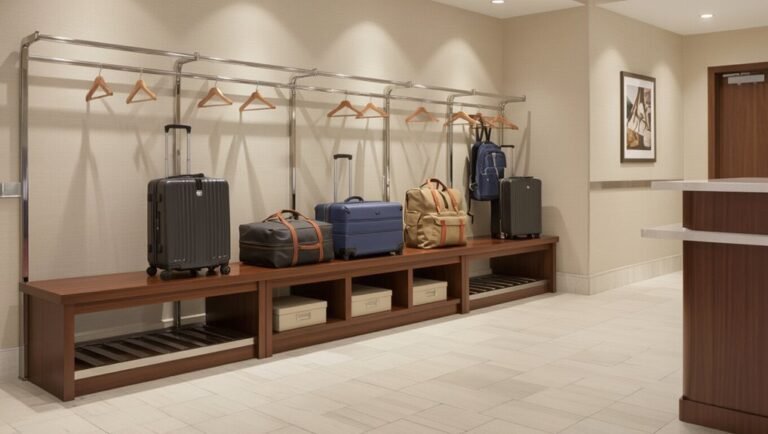 luggage storage before check in