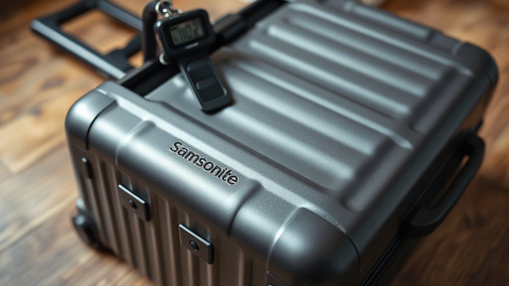 luggage weight varies significantly