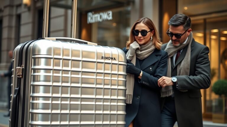 luxury luggage as status