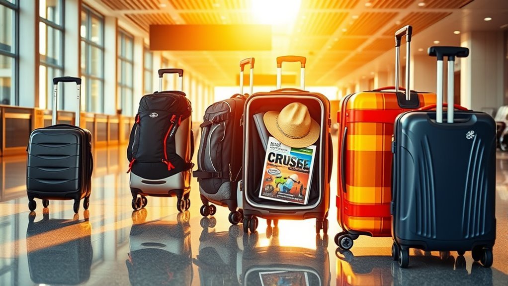 match luggage to trip type