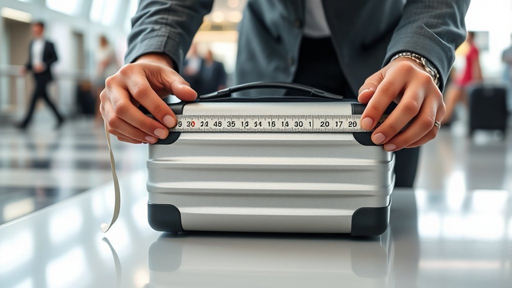 measure bag dimensions accurately