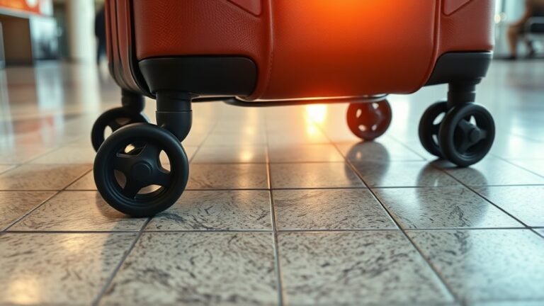 measure luggage with wheels