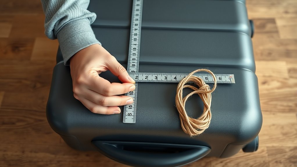 measuring tools for bags