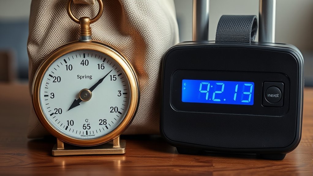 mechanical vs digital scales