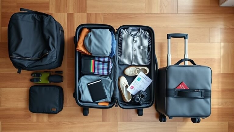 optimal luggage for two weeks