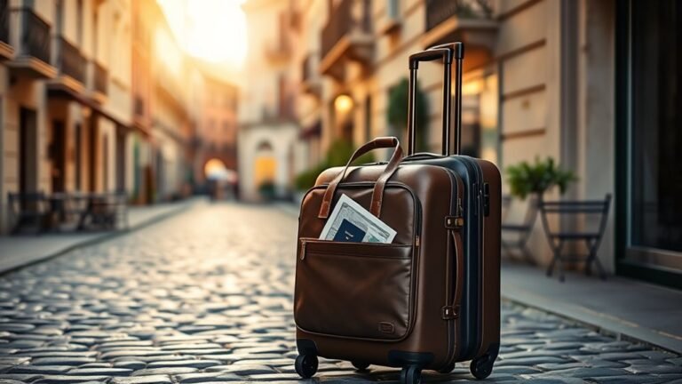 optimal luggage sizes for europe