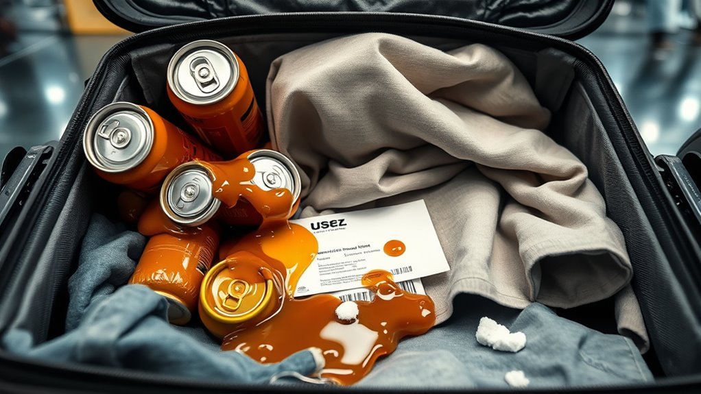 pack beer securely and declare