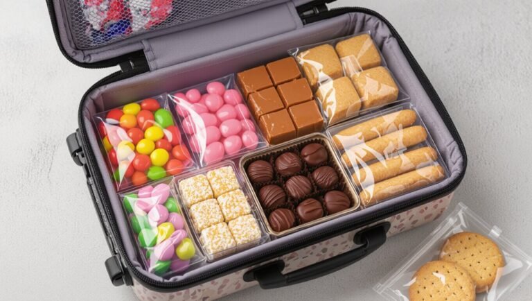 pack solid candies only