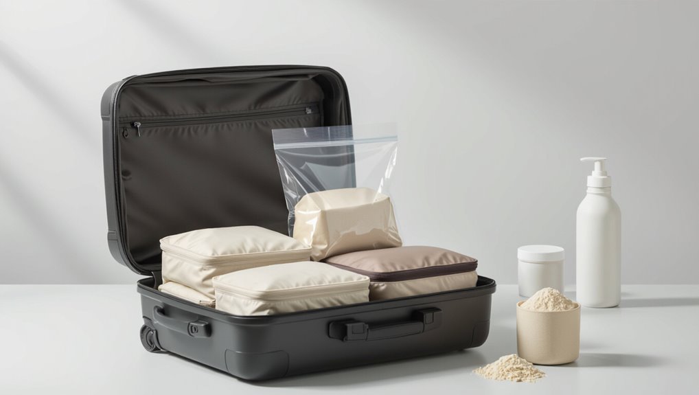 packing protein powder guide