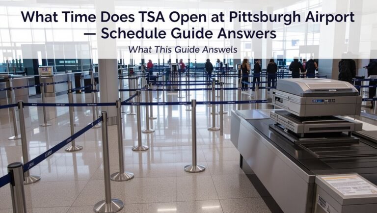 pittsburgh airport tsa tips