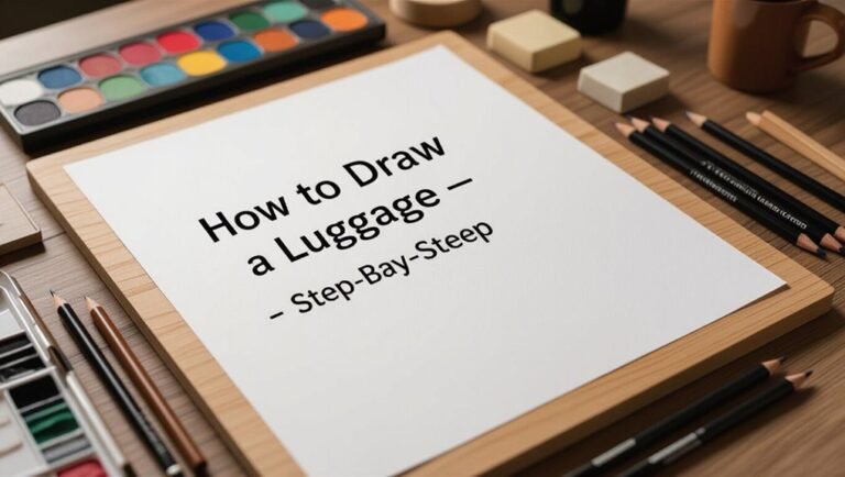 prepare your drawing space