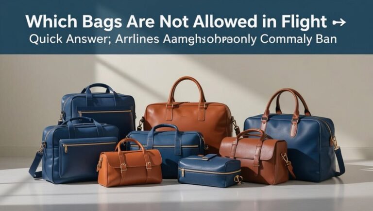 prohibited airline baggage items