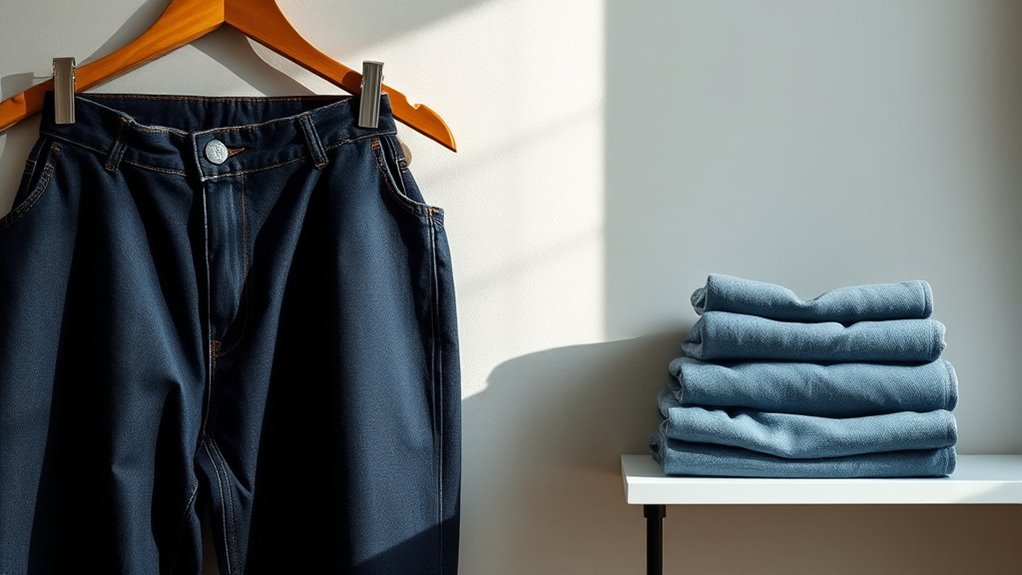 proper jeans folding methods