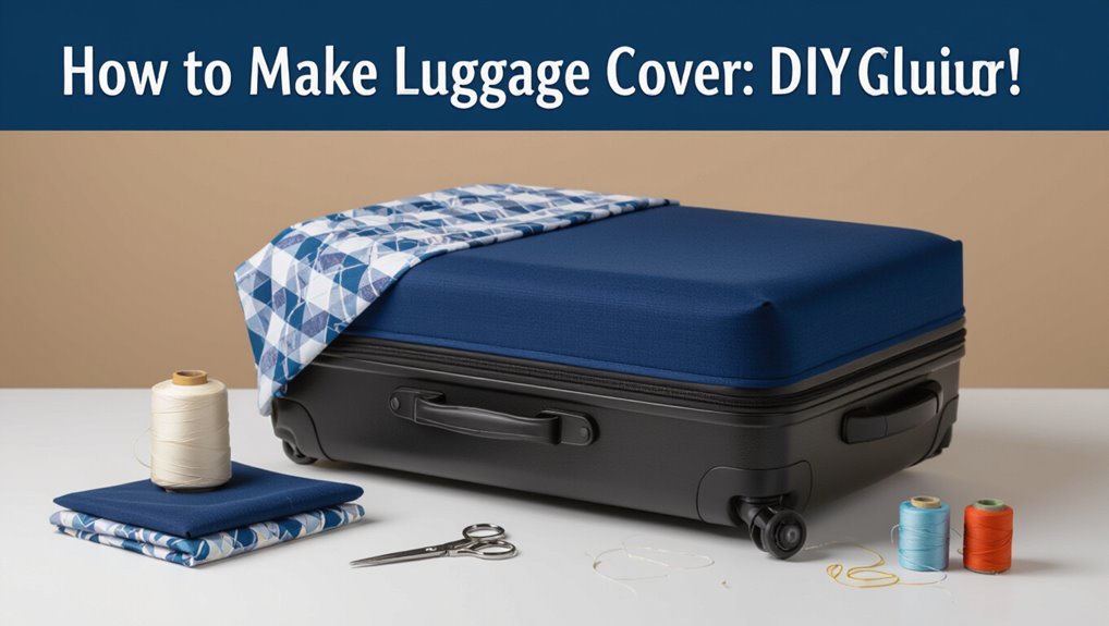 protective personalized suitcase cover