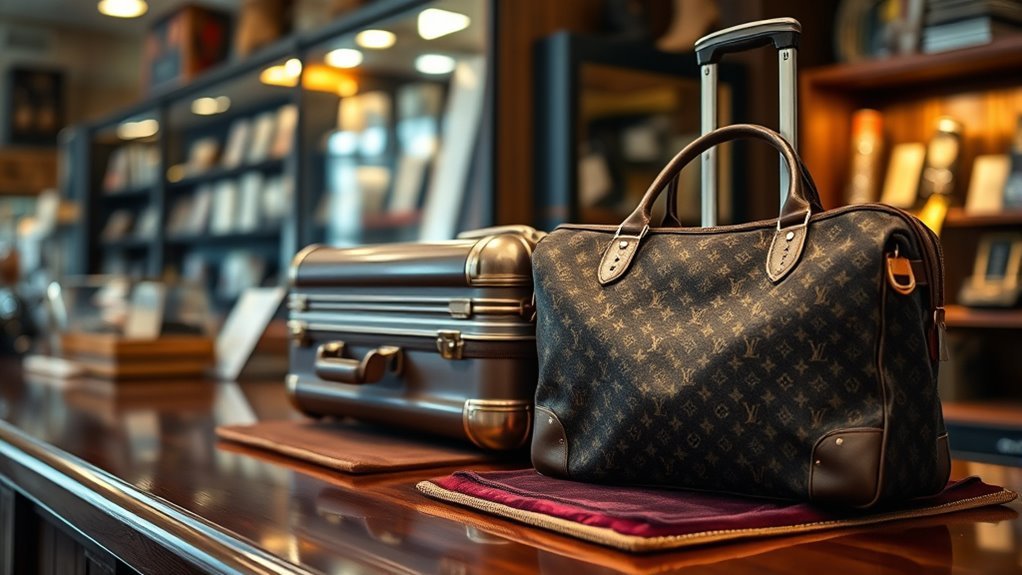 recognizable durable resell value luggage